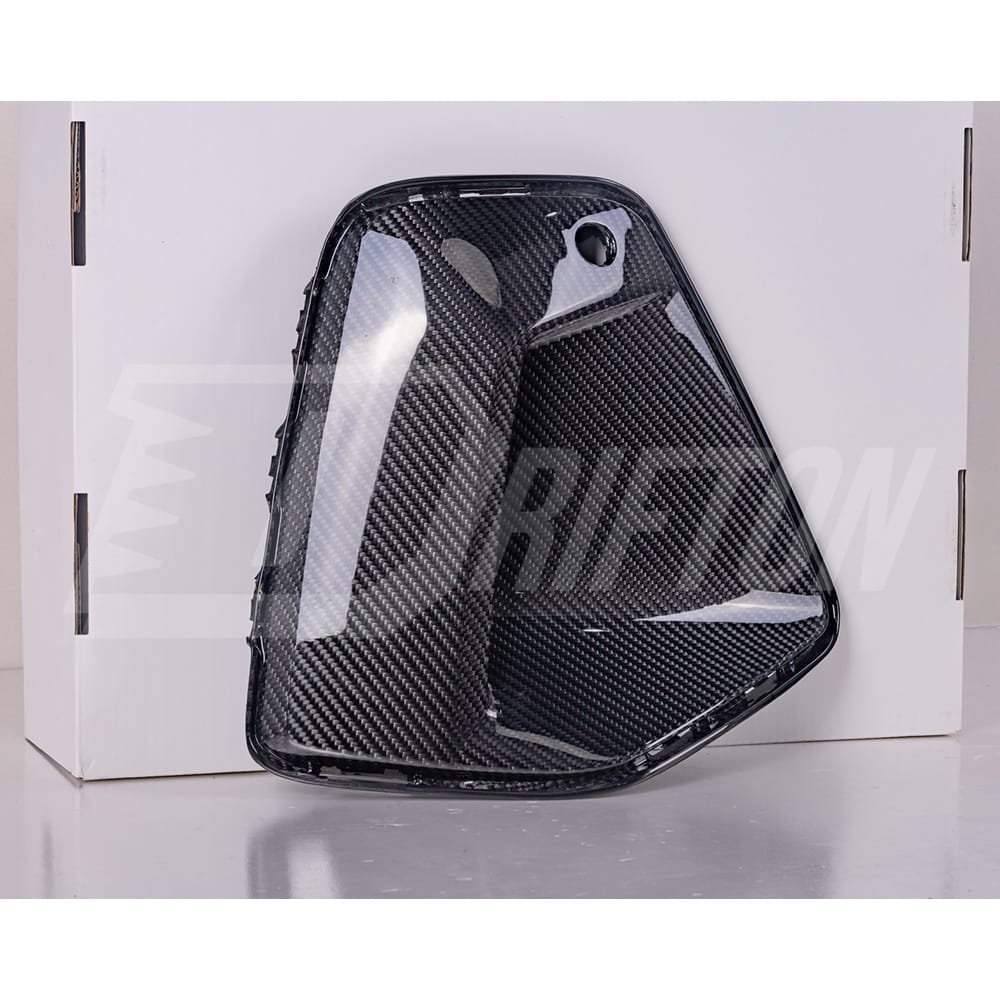 OEM Style Dry Carbon Fiber Front Bumper Side Air Vents For BMW 5 Series G60 2024-On
