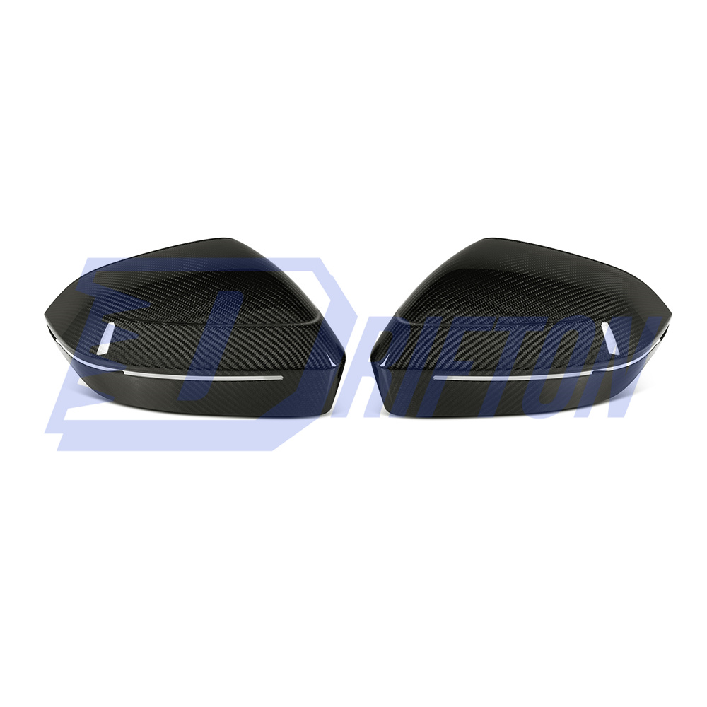 OEM Style Dry Carbon Fiber Replacement Side Mirror Housing For BMW 5 Series G60 M5 G90 LHD 2024-On