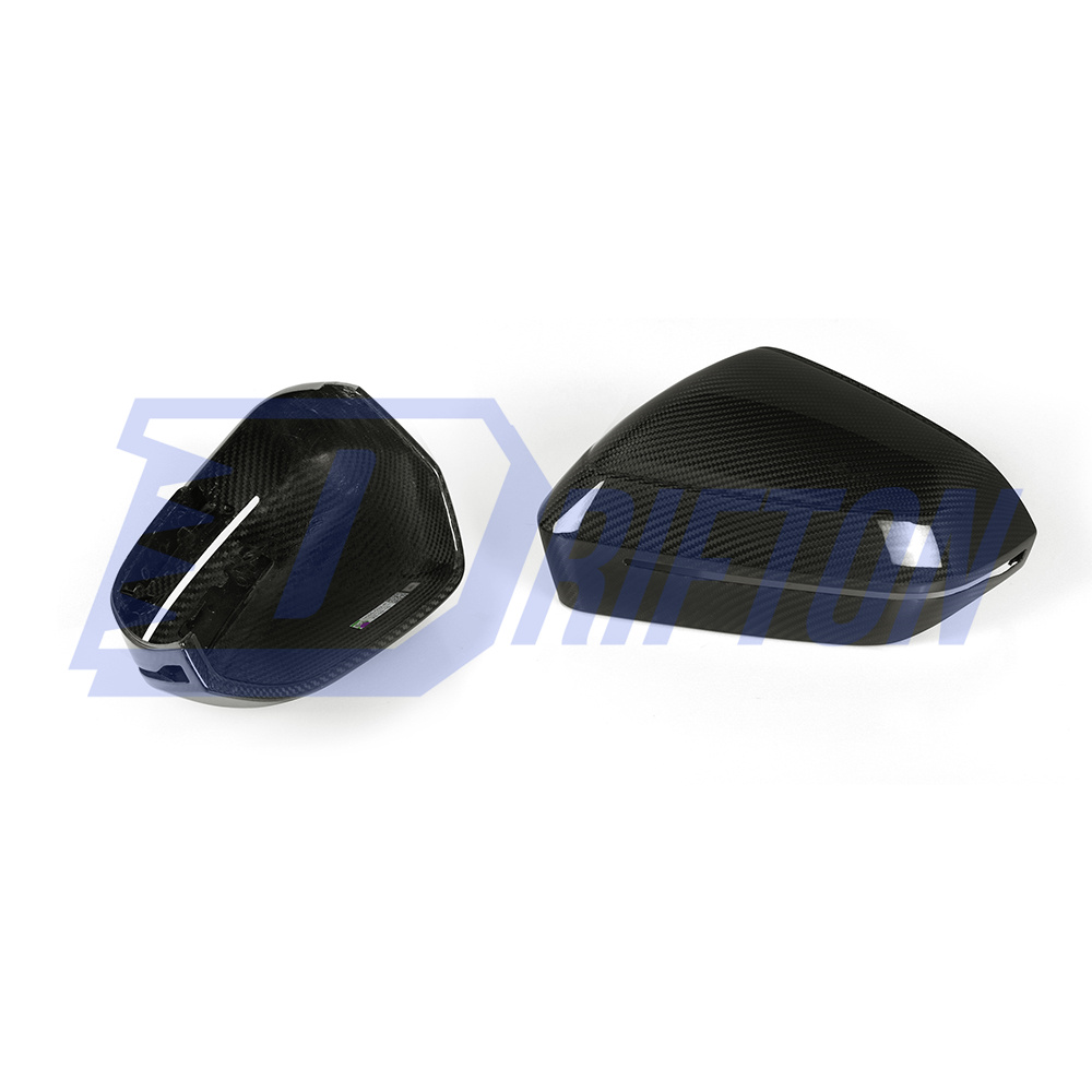 OEM Style Dry Carbon Fiber Replacement Side Mirror Housing For BMW 5 Series G60 M5 G90 LHD 2024-On