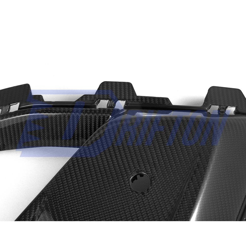 OEM Style Dry Carbon Fiber Front Bumper Side Vents For BMW X5M F95 LCI 2024-On
