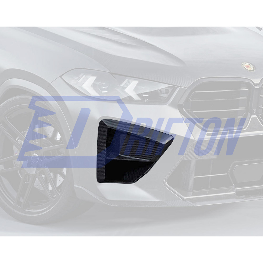 OEM Style Dry Carbon Fiber Front Bumper Side Vents For BMW X5M F95 LCI 2024-On