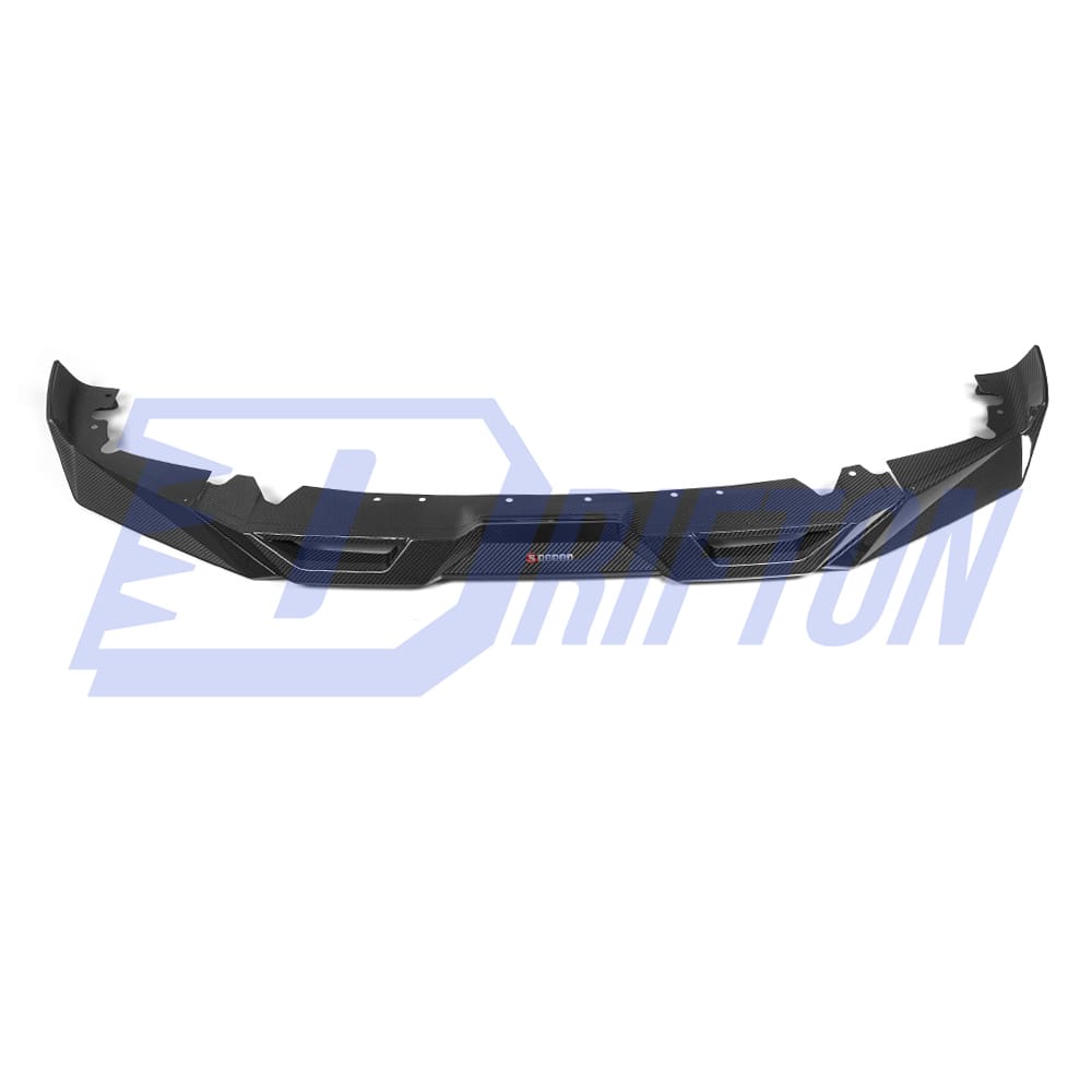 SQ Style Dry Carbon Fiber Front Bumper Lip For BMW X5M F95 LCI 2024-On