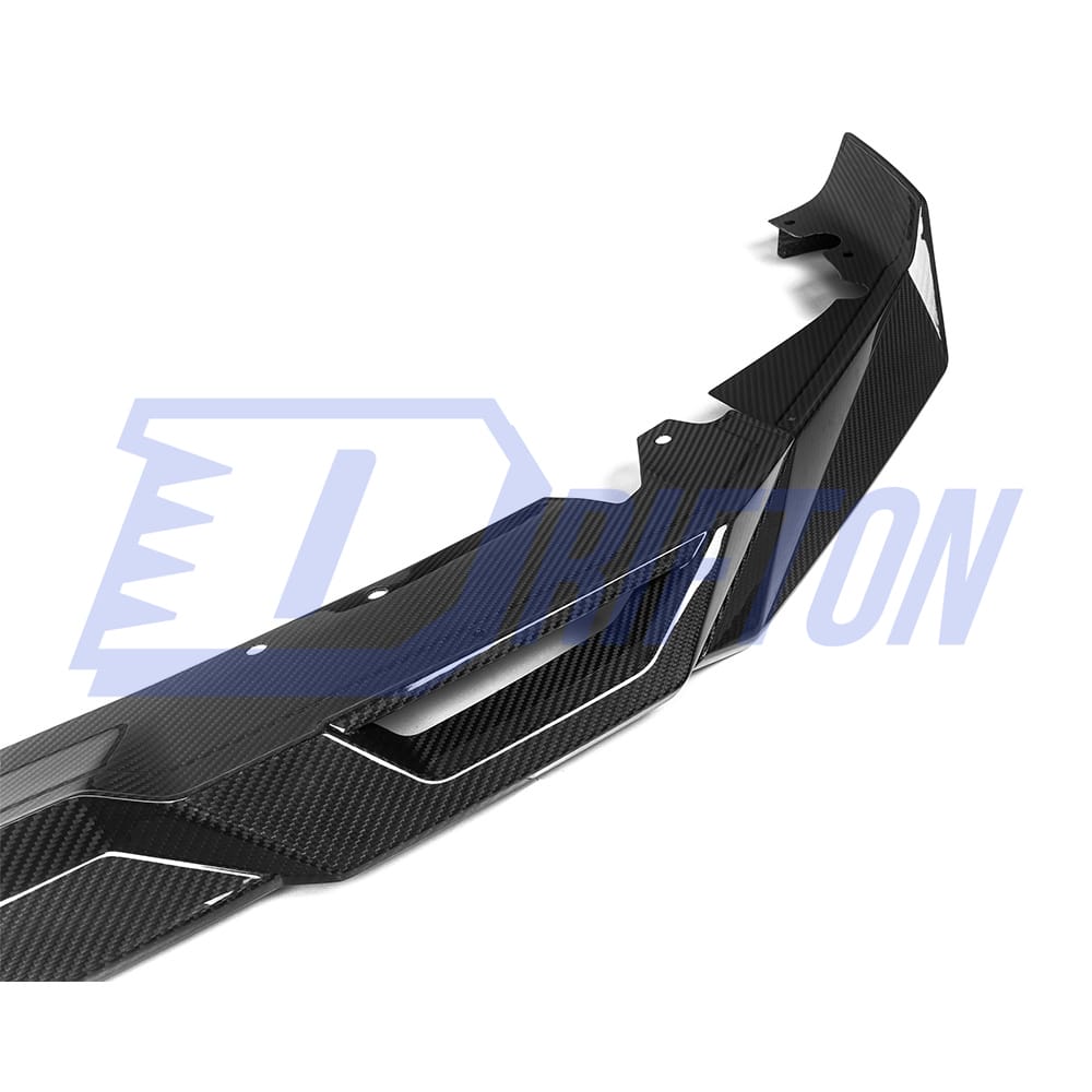 SQ Style Dry Carbon Fiber Front Bumper Lip For BMW X5M F95 LCI 2024-On