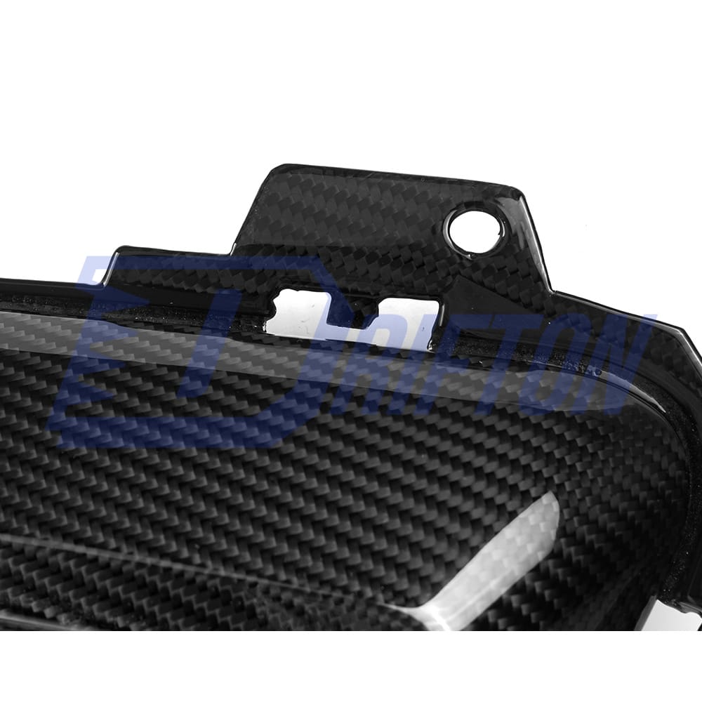 SQ Style Dry Carbon Fiber Front Bumper Side Vents For BMW X5M F95 LCI 2024-On