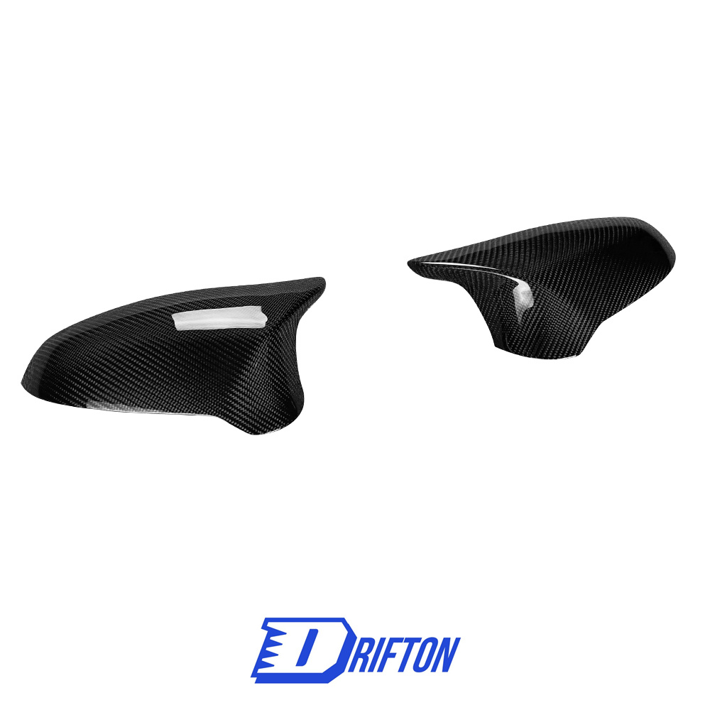 Carbon Fiber Mirror Cover Caps For BMW F87 M2C LHD 2016-2019