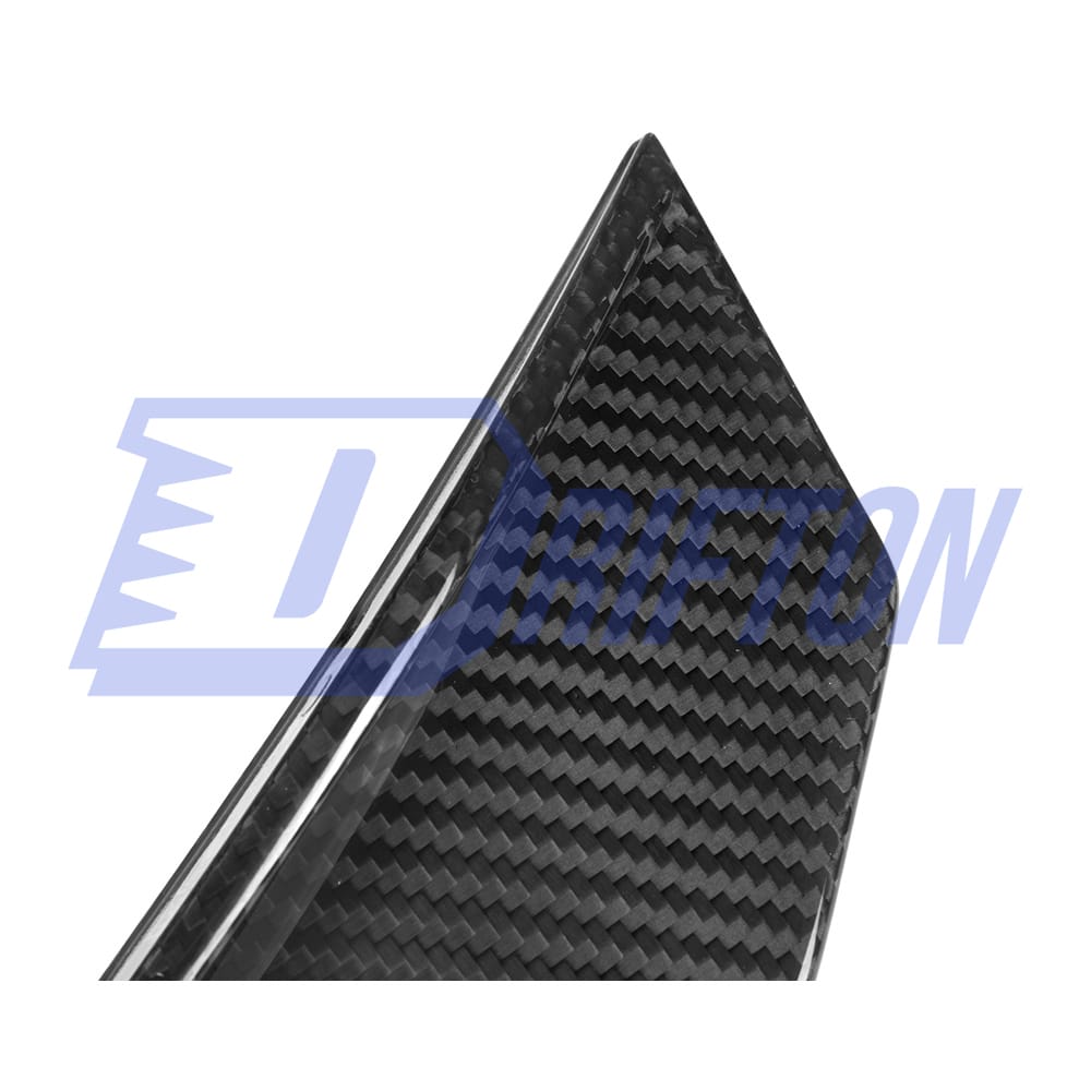 SQ Style Dry Carbon Fiber Front Bumper Canards For BMW M2 M2C F87 2016-2019