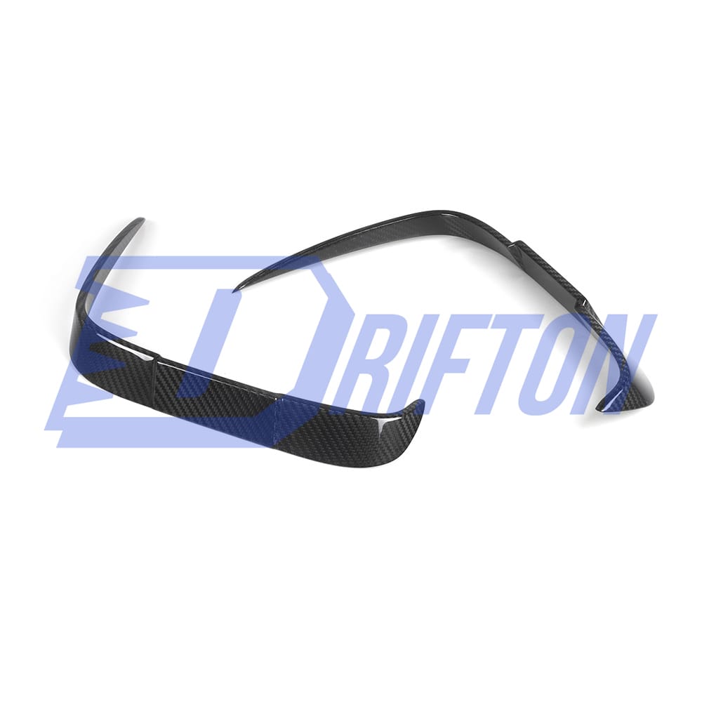 SQ Style Dry Carbon Fiber Rear Bumper Side Vents Trim For BMW M2 M2C F87 2016-2019