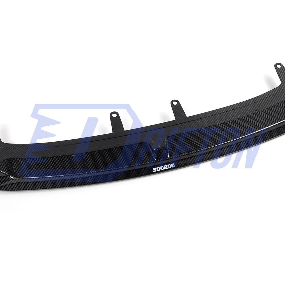 SQ Style Dry Carbon Front Bumper Lip For BMW 8 Series G14 G15 G16 2018-2022