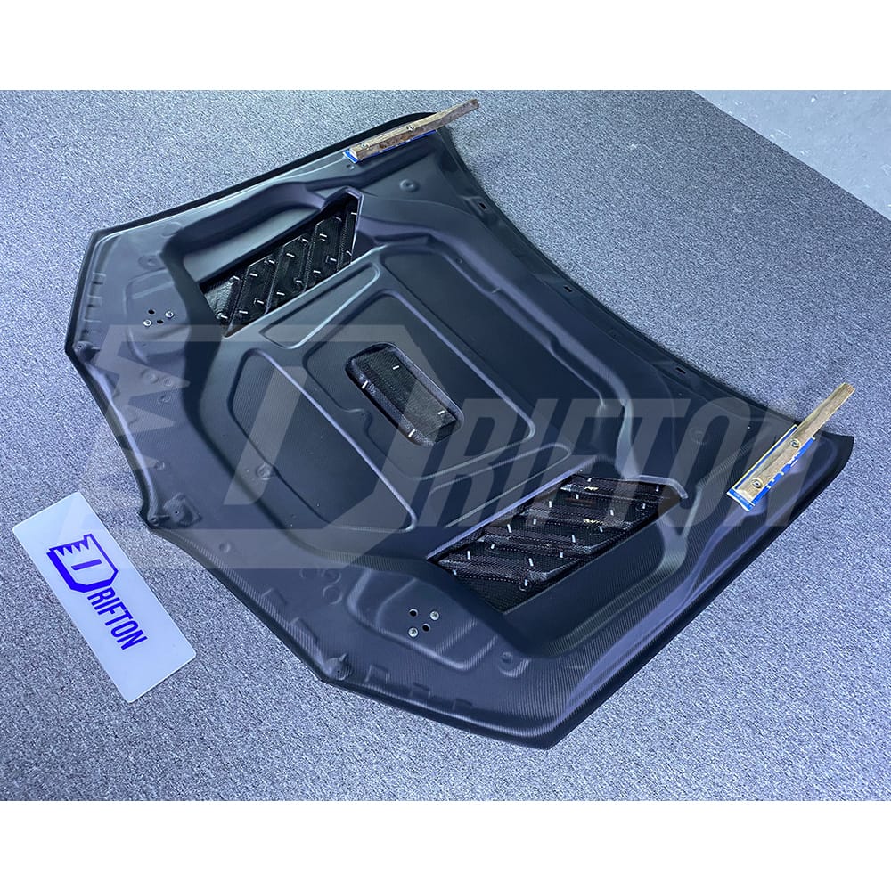 AE Style Dry Carbon Fiber Hood For BMW F97 X3M F98 X4M LCI 2019-2024