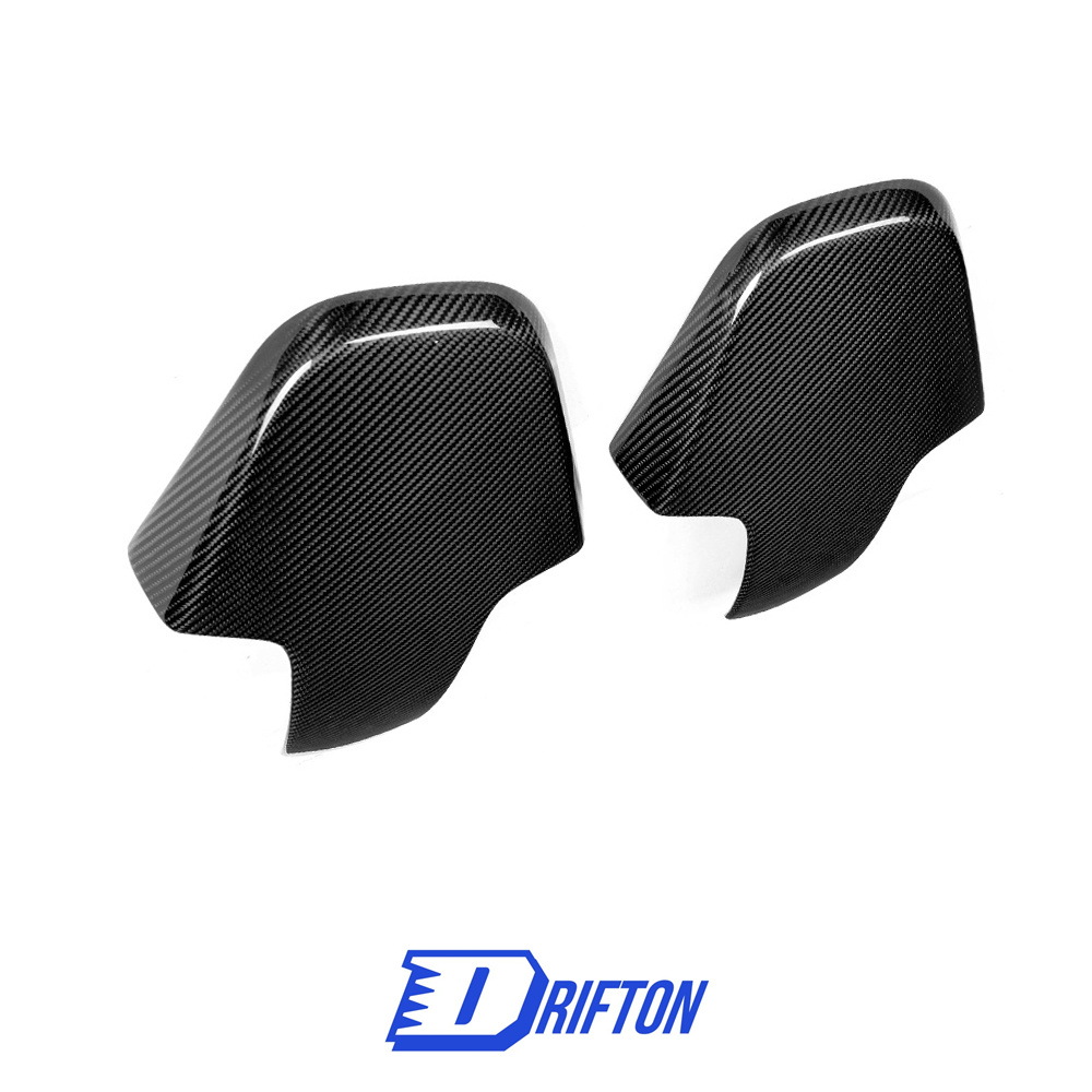 Dry Carbon Fiber Seat Back Headrest Trim For BMW F97 X3M F89 X4M LCI 2019-2024