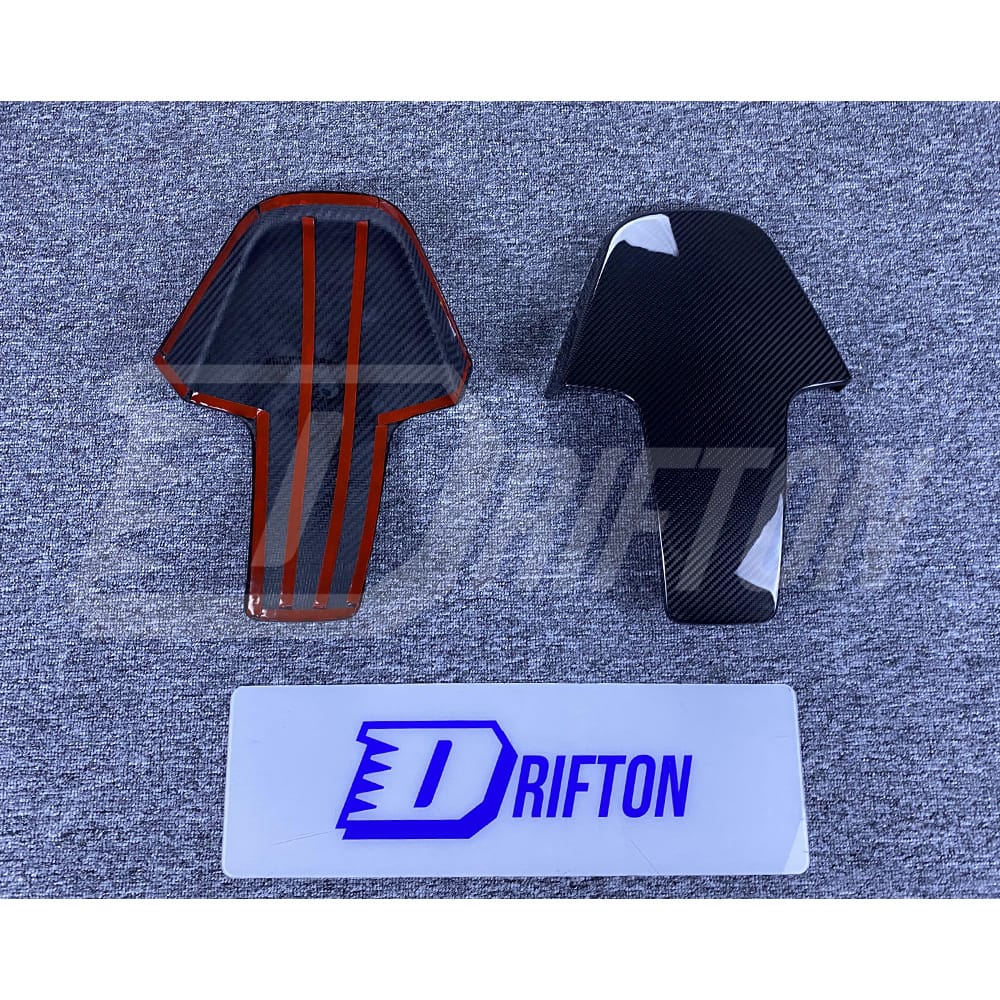 Dry Carbon Fiber Seat Back Headrest Trim For BMW F97 X3M F89 X4M LCI 2019-2024