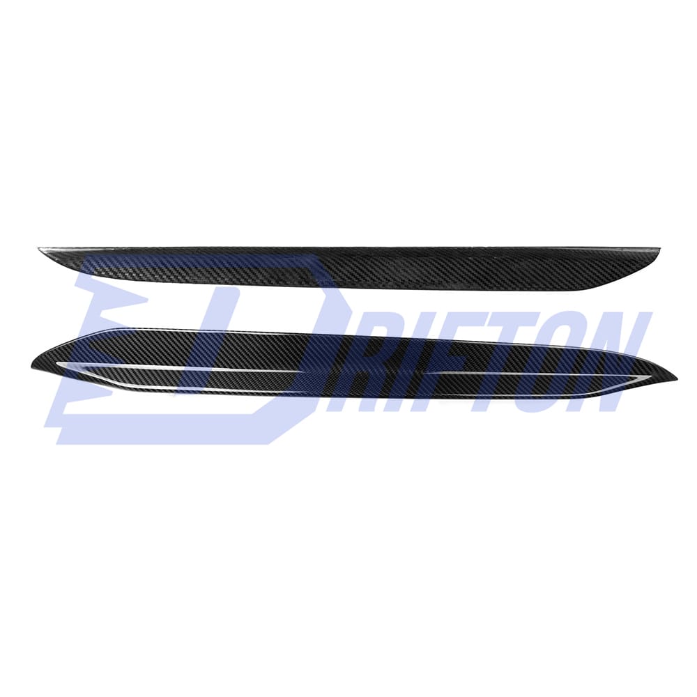OEM Style Dry Carbon Fiber Rear Window Side Splitters For BMW X6 G06 2019-ON