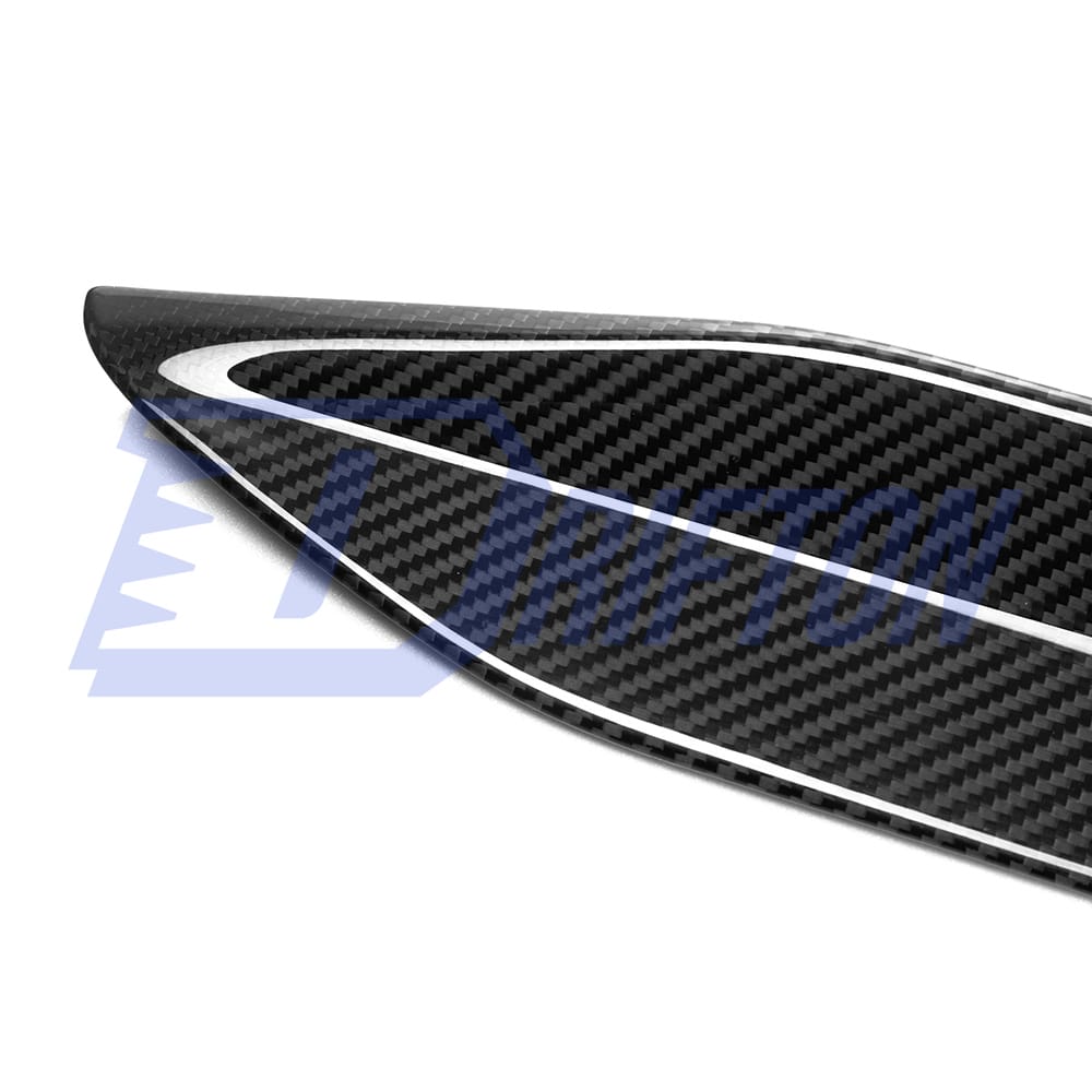 OEM Style Dry Carbon Fiber Rear Window Side Splitters For BMW X6 G06 2019-ON