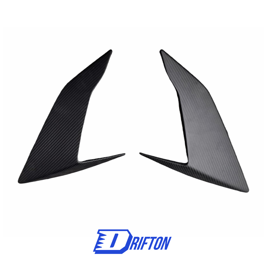 Vorsteiner Style Dry Carbon Fiber Rear Fender Vents Trims For Lamborghini Huracan STO 2021-2025