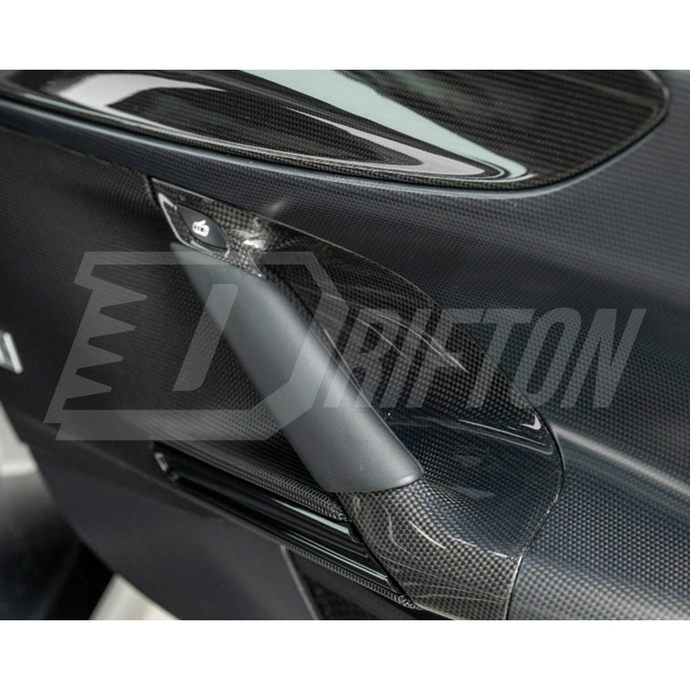 Dry Carbon Fiber Door Panel Interiors Kits For Ferrari SF90