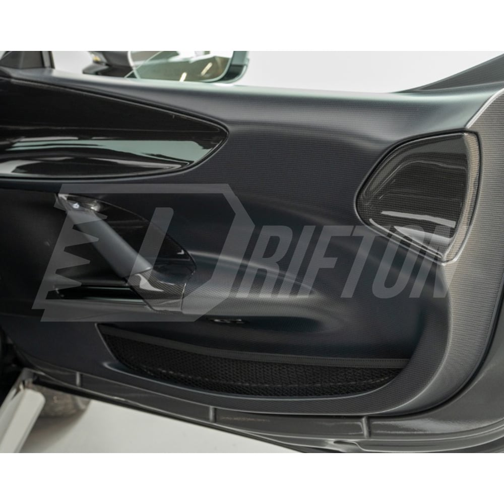 Dry Carbon Fiber Door Panel Interiors Kits For Ferrari SF90