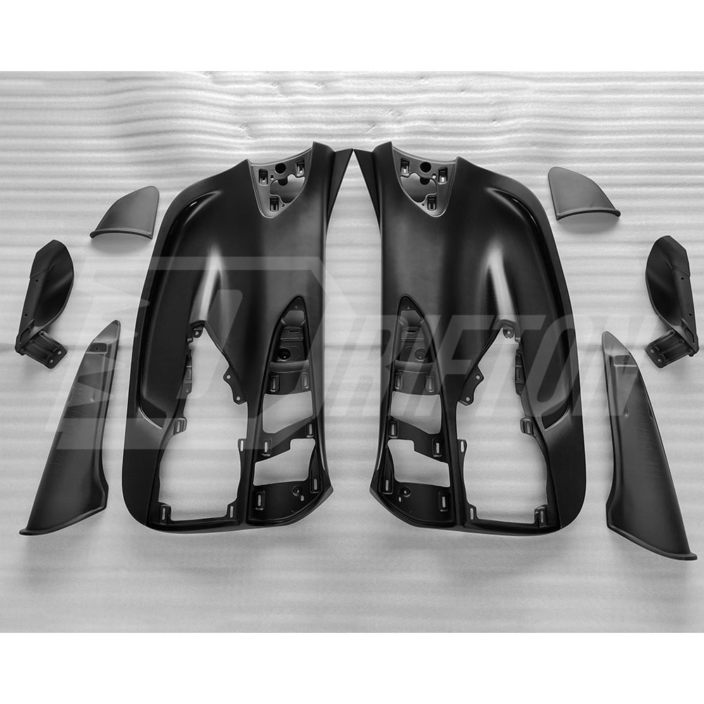 Dry Carbon Fiber Door Panel Interiors Kits For Ferrari SF90