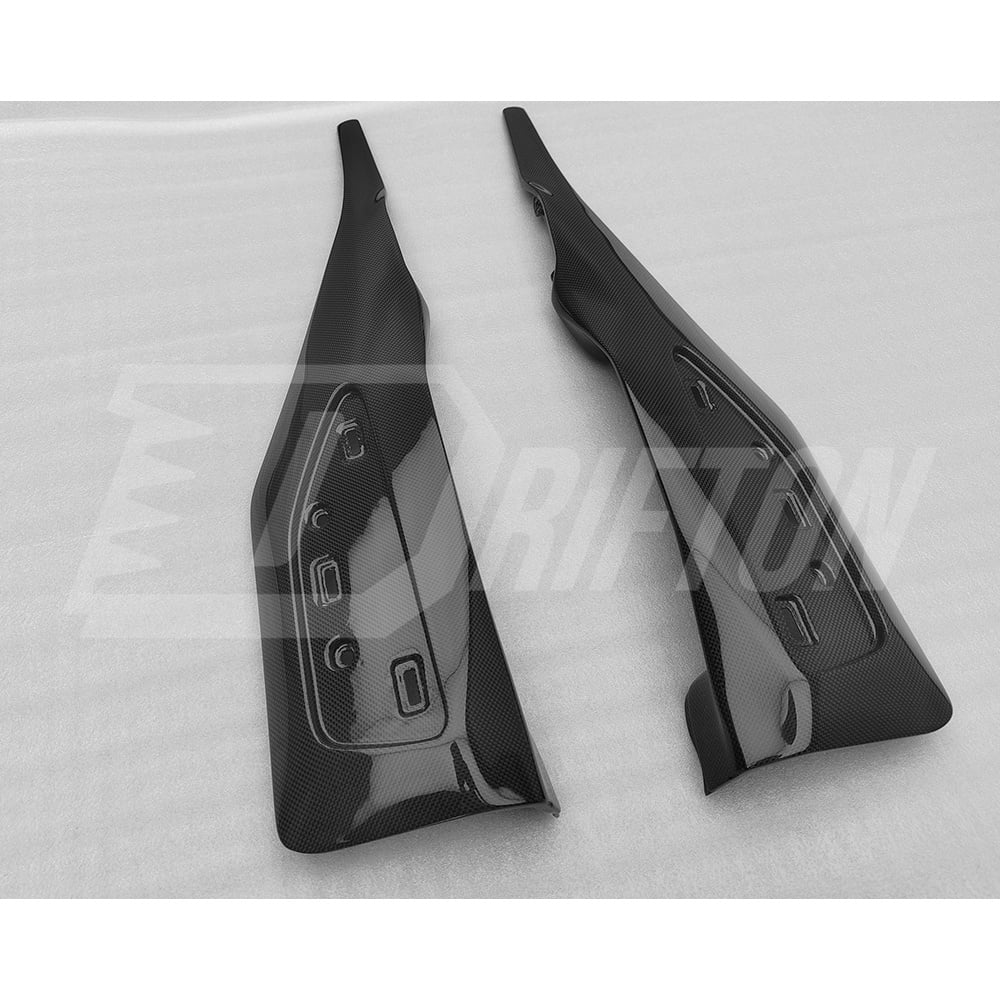 Dry Carbon Fiber Interiors Kits Central Console Side Panels For Ferrari SF90