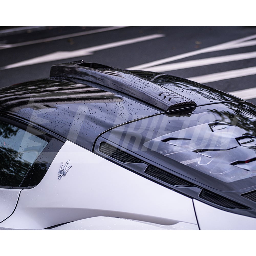 Mansory Style Dry Carbon Fiber Front Lip For Maserati MC20