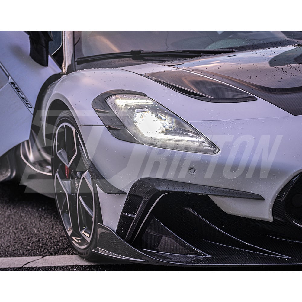 Mansory Style Dry Carbon Fiber Front Lip For Maserati MC20