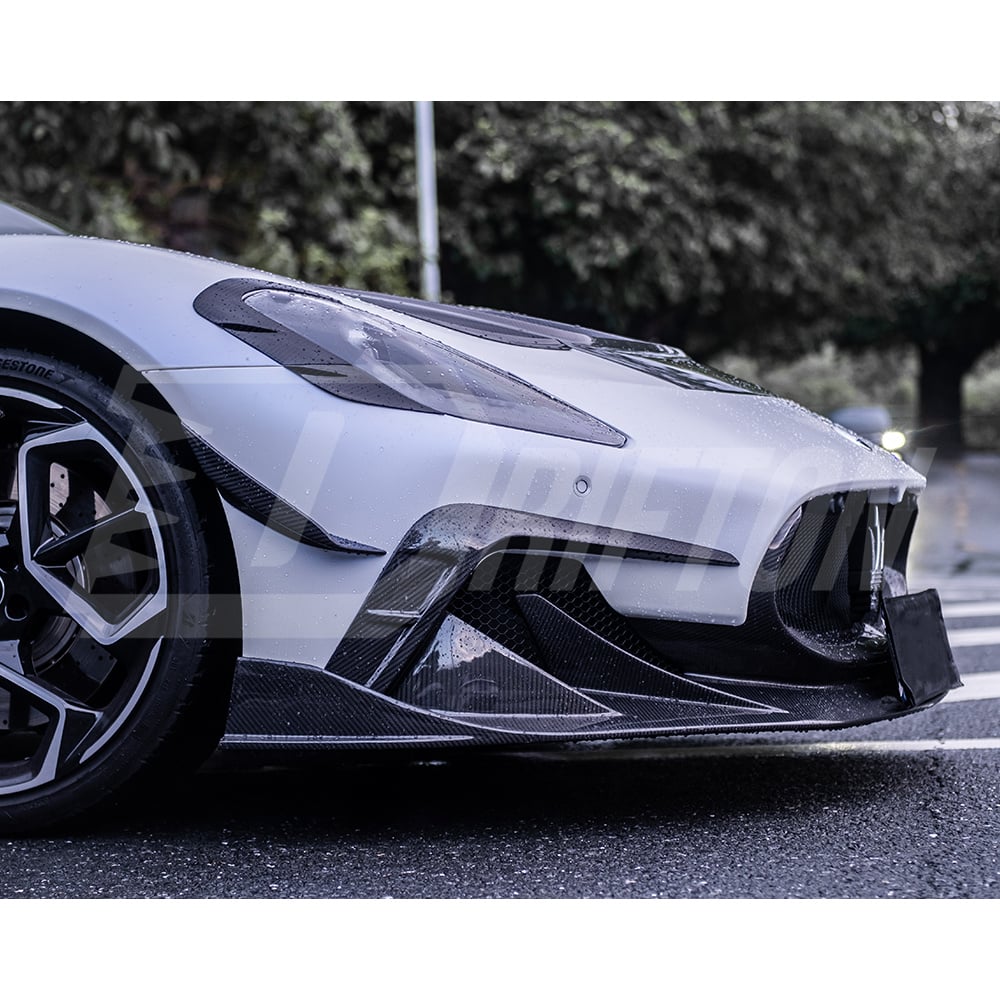 Mansory Style Dry Carbon Fiber Front Lip For Maserati MC20