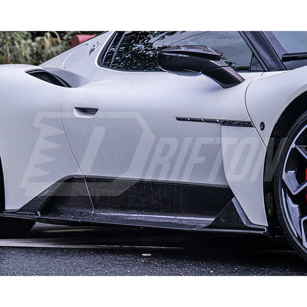 Mansory Style Dry Carbon Fiber Front Lip For Maserati MC20