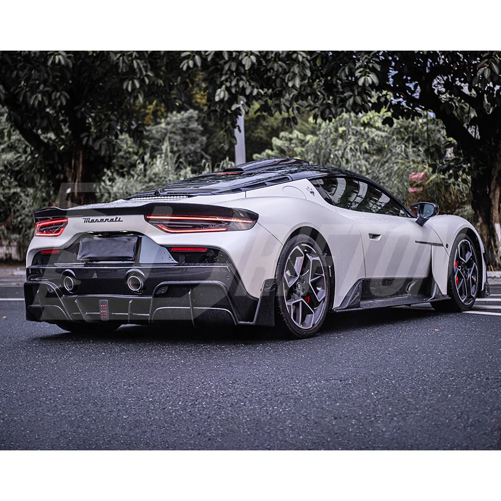 Mansory Style Dry Carbon Fiber Front Lip For Maserati MC20
