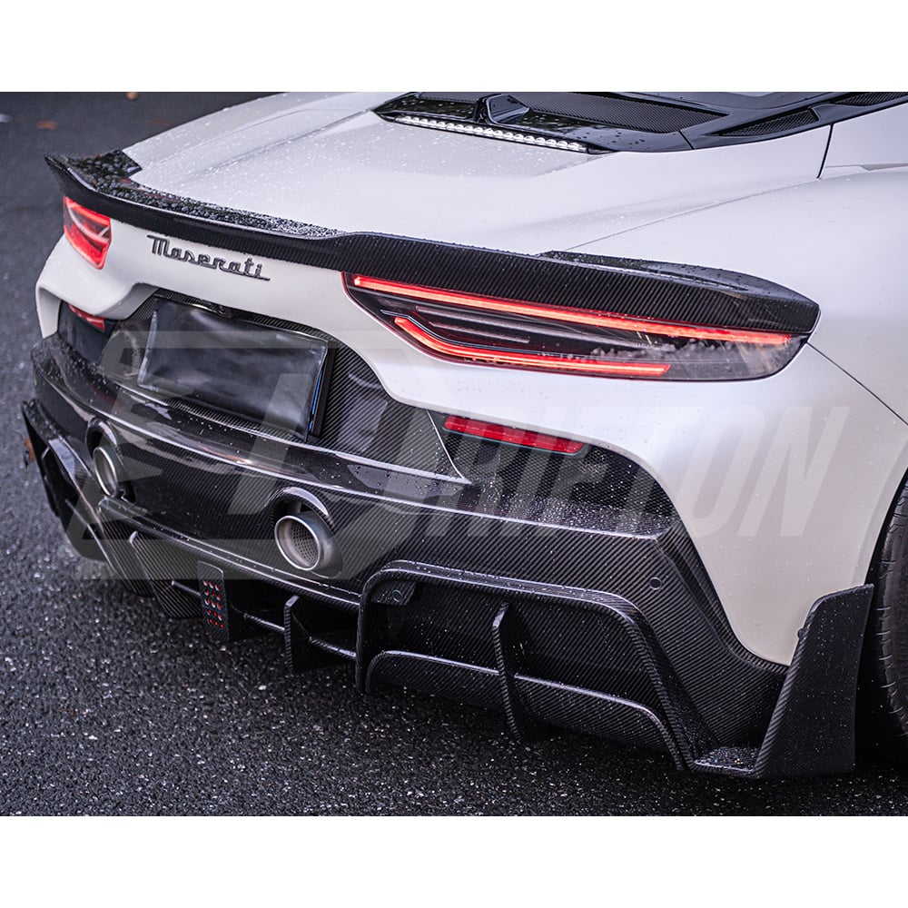 Mansory Style Dry Carbon Fiber Front Lip For Maserati MC20