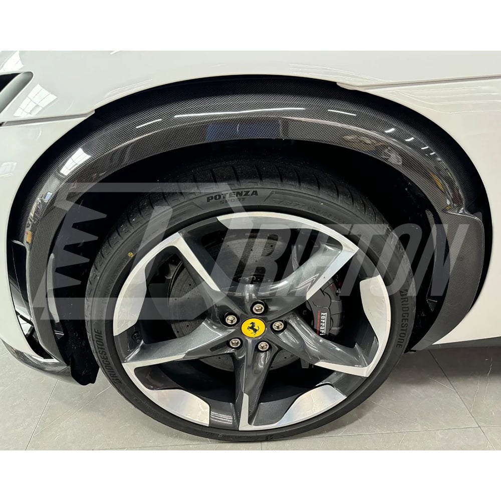 OEM Style Dry Carbon Fiber Rear Diffuser For Ferrari Purosangue FUV