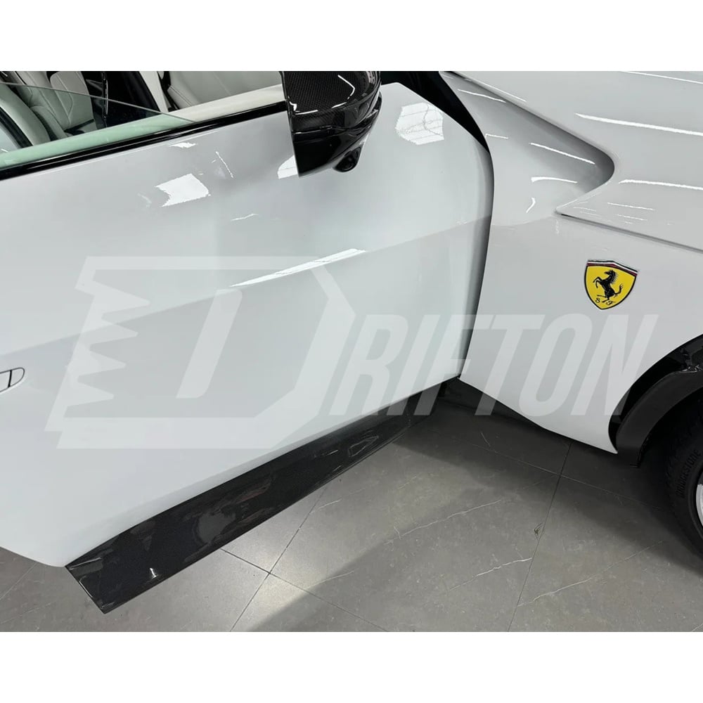 OEM Style Dry Carbon Fiber Rear Diffuser For Ferrari Purosangue FUV