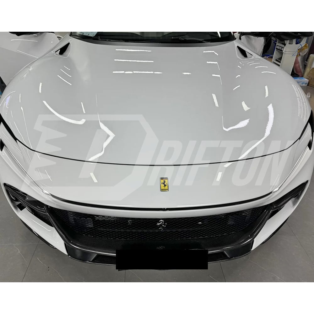 OEM Style Dry Carbon Fiber Rear Diffuser For Ferrari Purosangue FUV