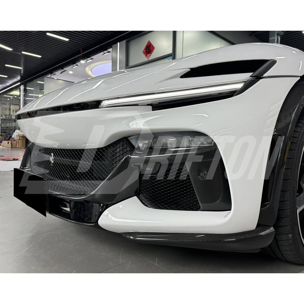 OEM Style Dry Carbon Fiber Rear Diffuser For Ferrari Purosangue FUV