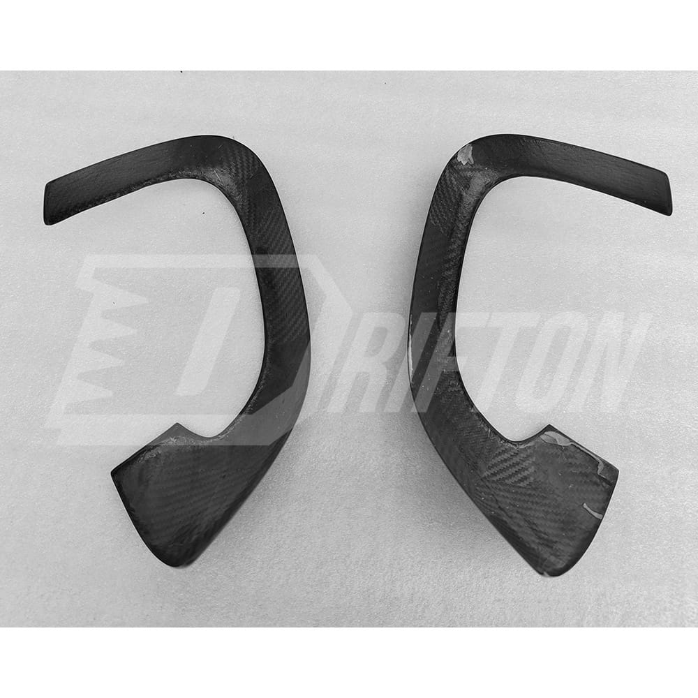 Novitec Style Dry Carbon Fiber Side Mirror Caps For Ferrari Roma 2020-2025
