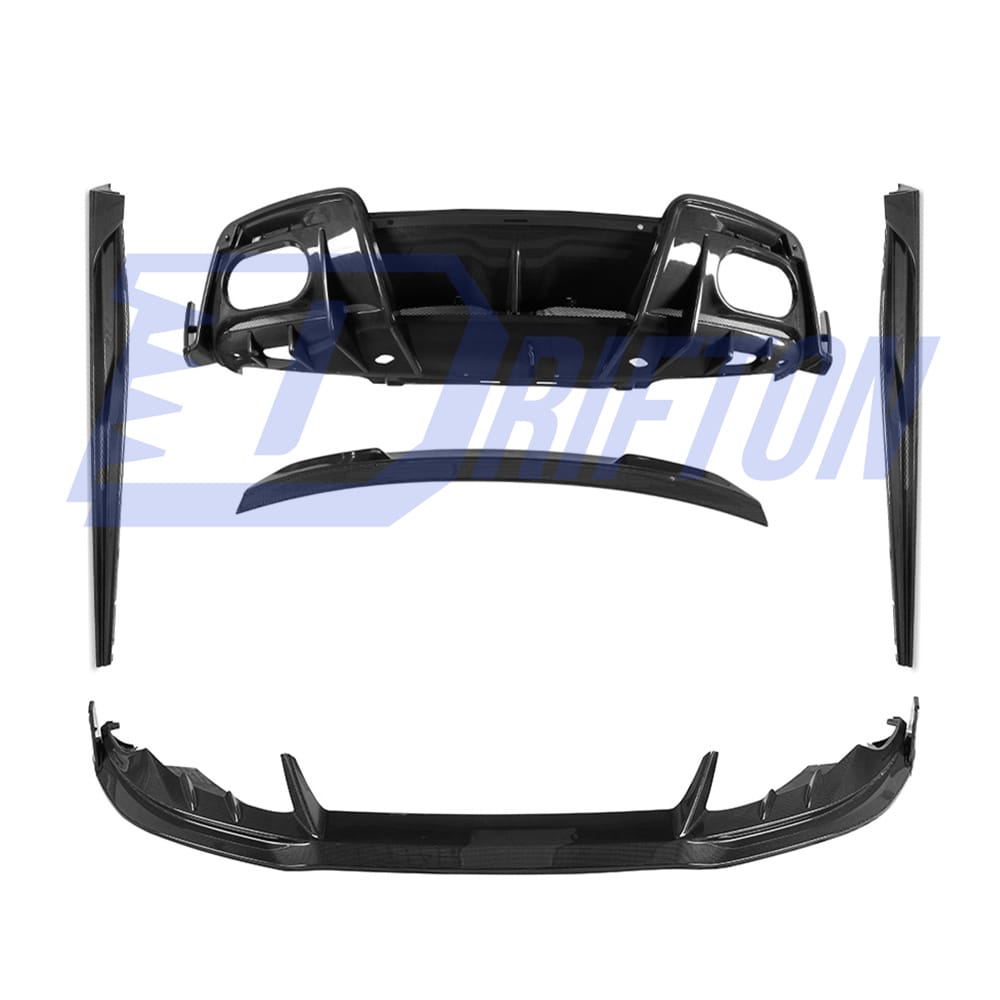 Paktechz Style Dry Carbon Fiber Front Lip For Ferrari Roma 2020-2025