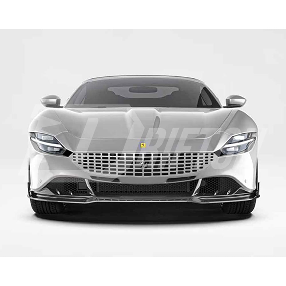 Paktechz Style Dry Carbon Fiber Front Lip For Ferrari Roma 2020-2025