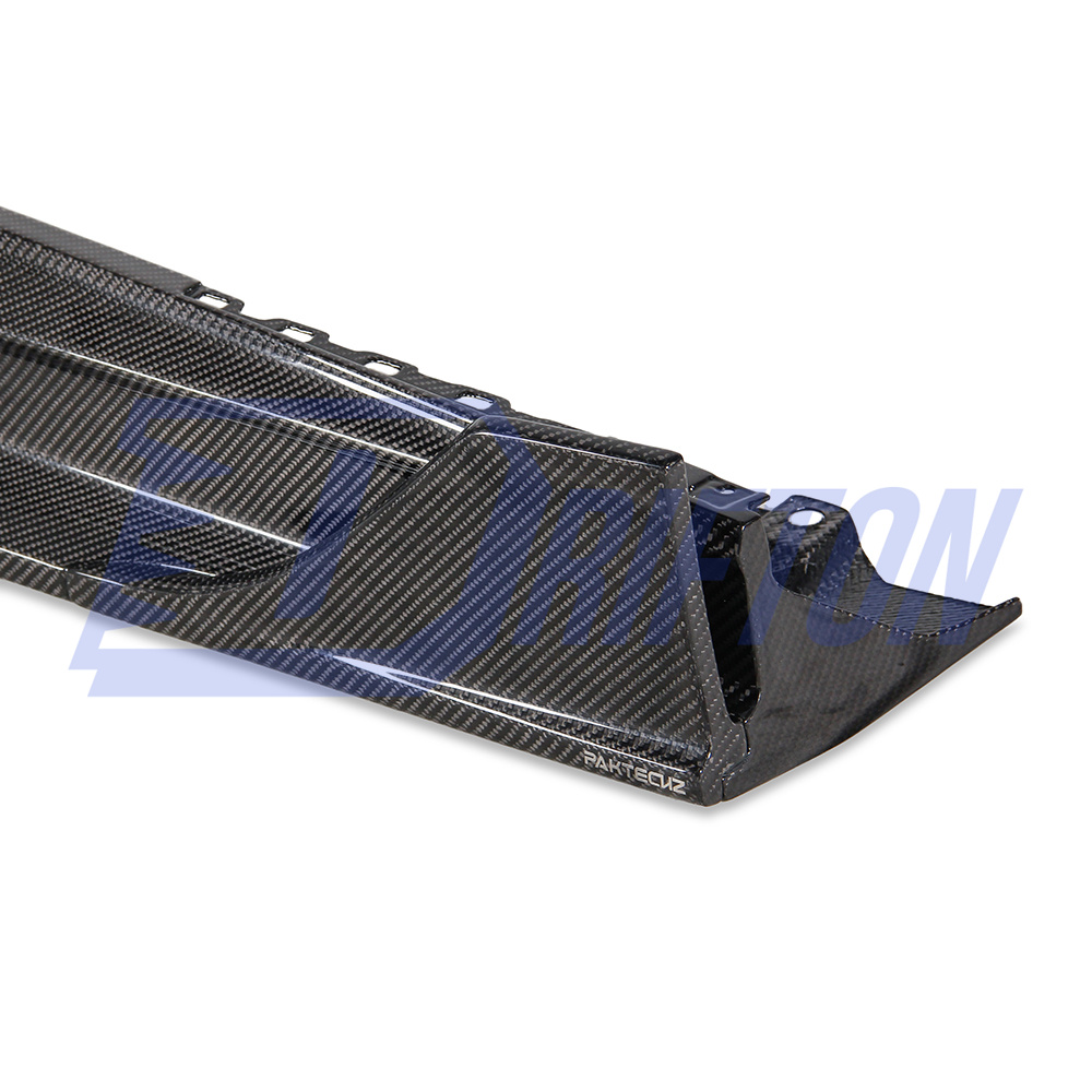 Paktechz Style Dry Carbon Fiber Side Skirt For Ferrari Roma 2020-2025