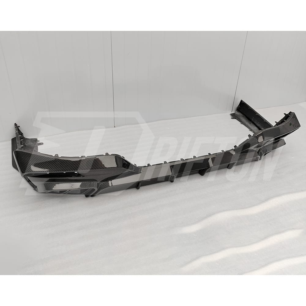 Mansory Style Dry Carbon Fiber Rear Diffuser For BMW 7 Series G70 2023-ON
