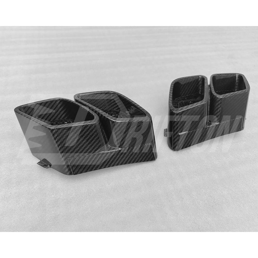 Mansory Style Dry Carbon Fiber Rear Diffuser For BMW 7 Series G70 2023-ON