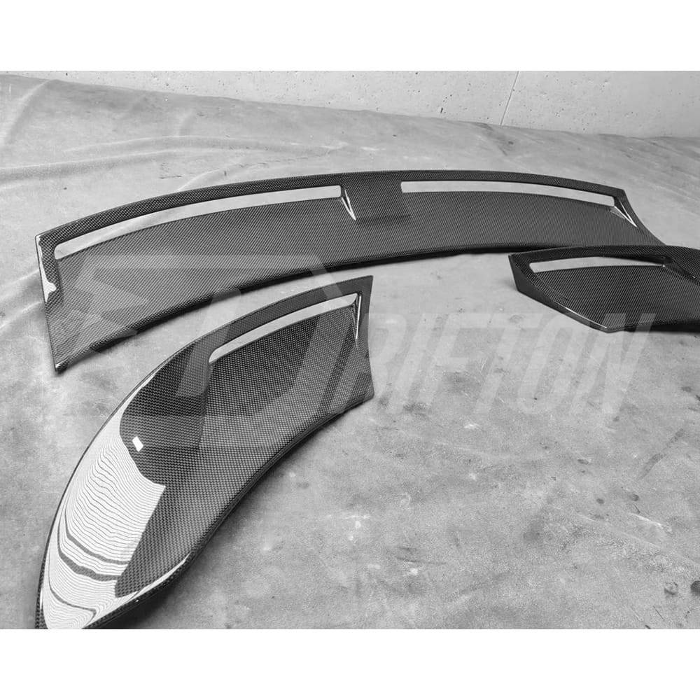 Mansory Style Dry Carbon Fiber Rear Spoiler Wing For Ferrari Roma 2020-2025