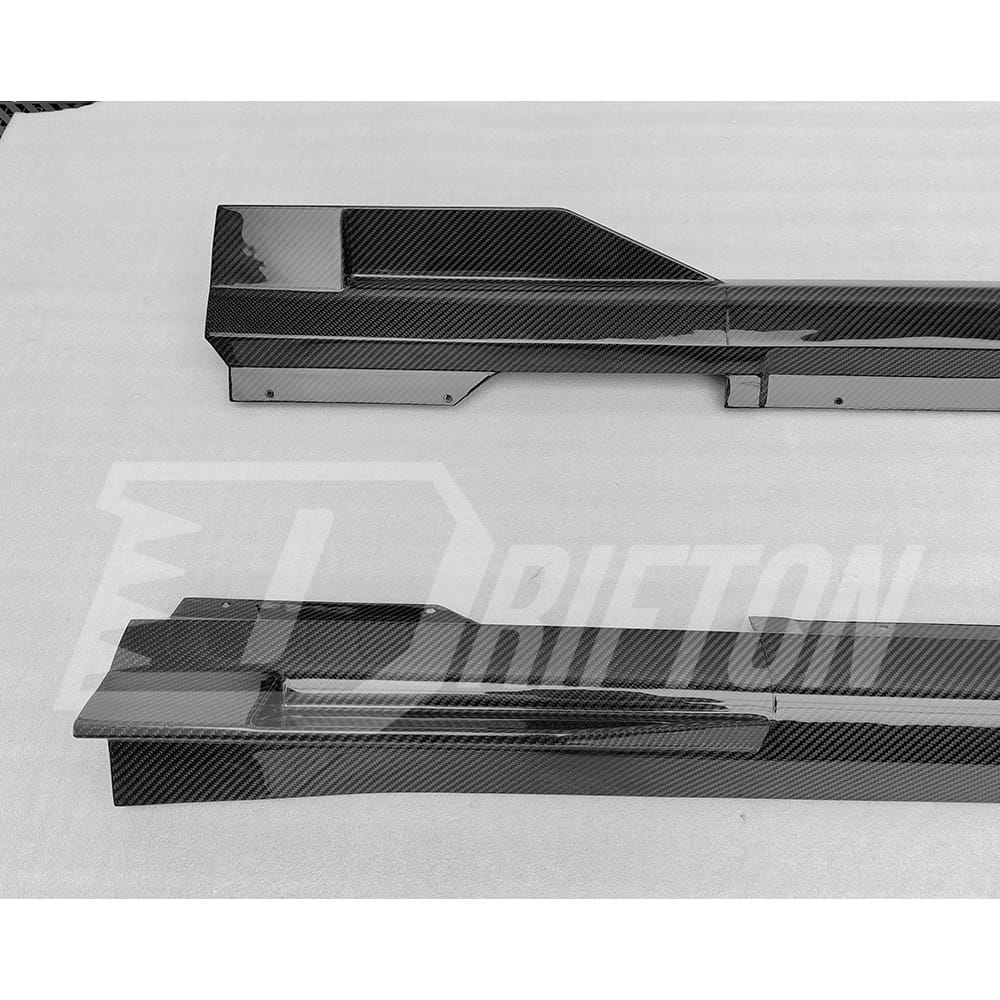 Mansory Style Dry Carbon Fiber Side Skirts For BMW 7 Series G70 2023-ON