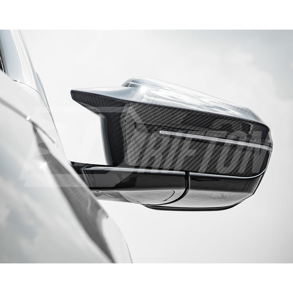 Dry Carbon Fiber Replacement Side Mirror Housing For BMW M5 G90 LHD RHD 2025-On