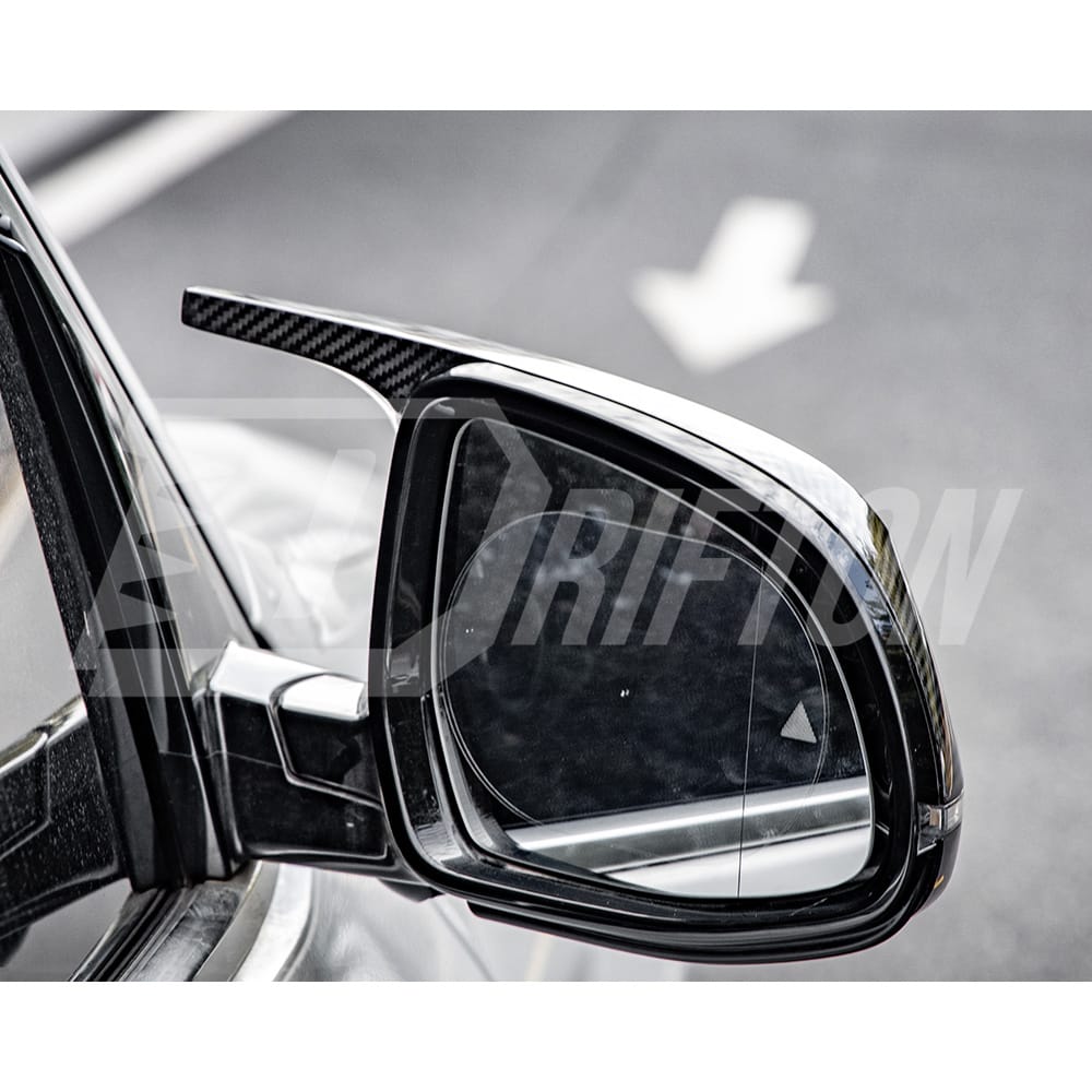Dry Carbon Fiber Side Mirror Housing For BMW X3 G01 G08 X4 G02 2019-2024