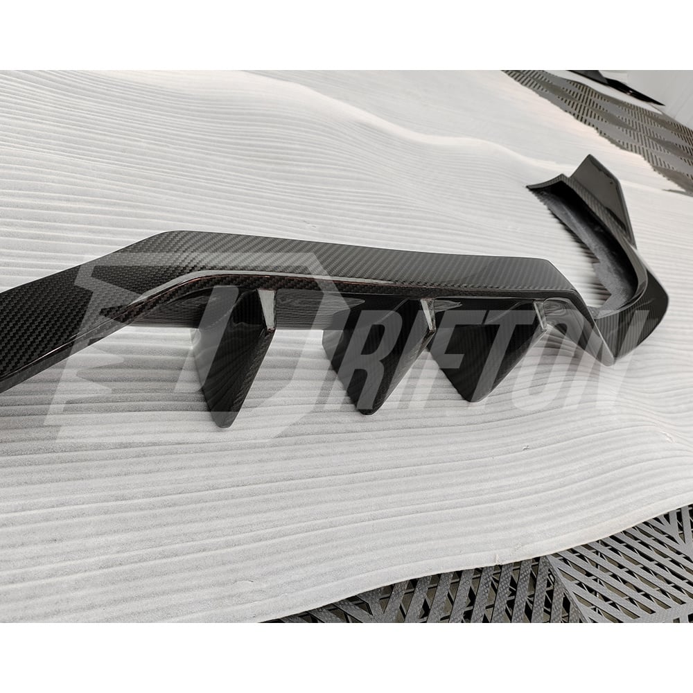MIW Style Dry Carbon Fiber Rear Diffuser For Porsche 911 992 Carrera S 2019-2023