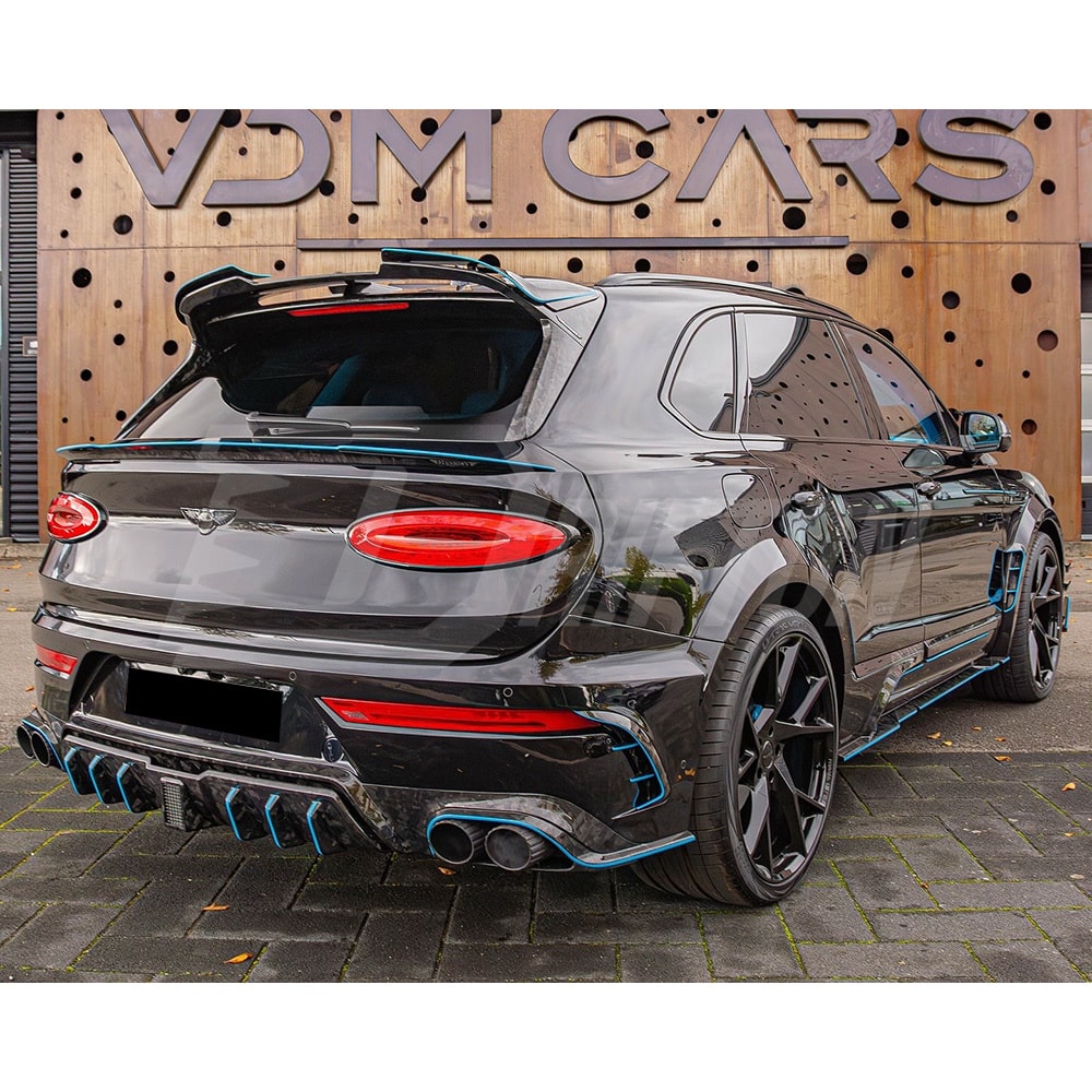 Mansory Style Dry Carbon Fiber Full Body Kits For Bentley Bentayga 2020-2024