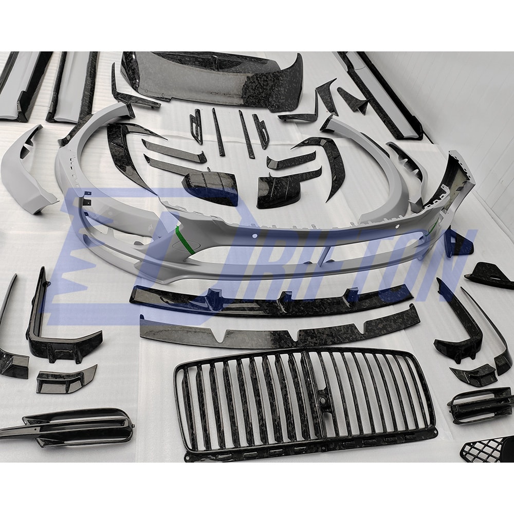 Mansory Style Dry Carbon Fiber Full Body Kits For Bentley Bentayga 2020-2024