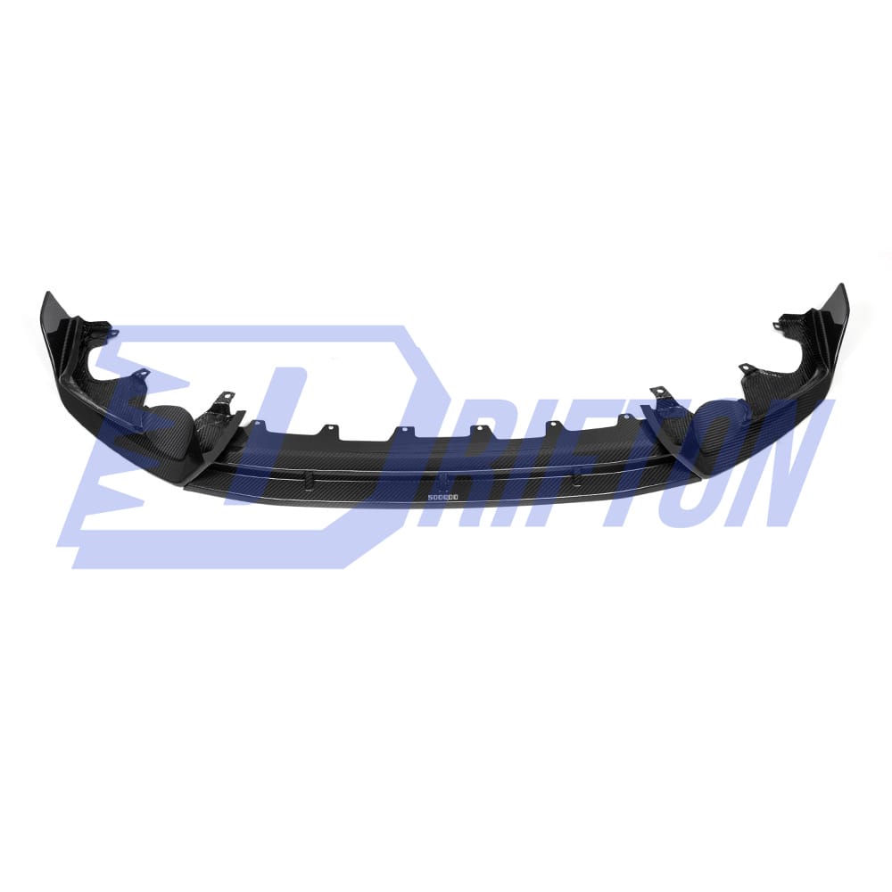 SQ Style Dry Carbon Fiber Front Lip For BMW X3 G01 G08 X4 G02 LCI 2022-2024