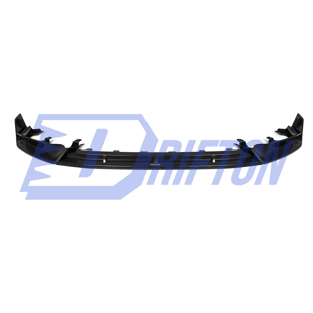 SQ Style Dry Carbon Fiber Front Lip For BMW X3 G01 G08 X4 G02 LCI 2022-2024