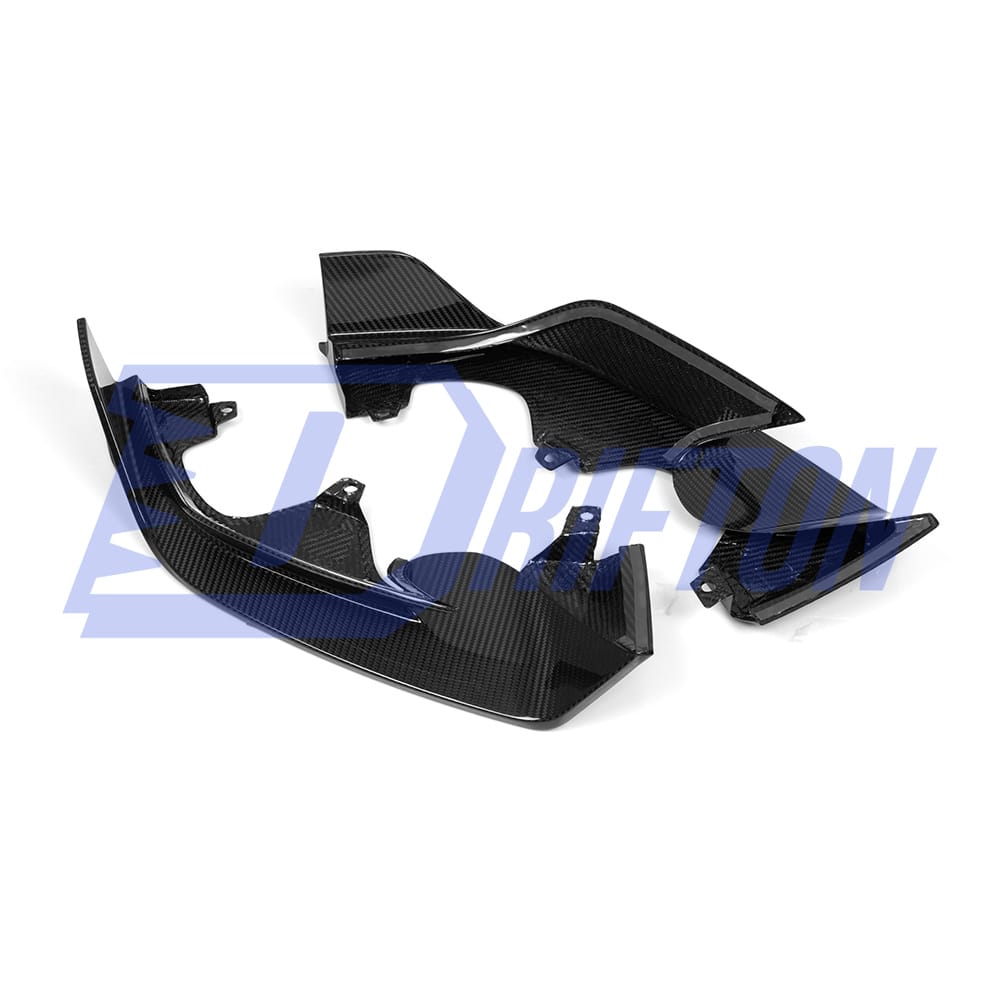 SQ Style Dry Carbon Fiber Front Lip For BMW X3 G01 G08 X4 G02 LCI 2022-2024
