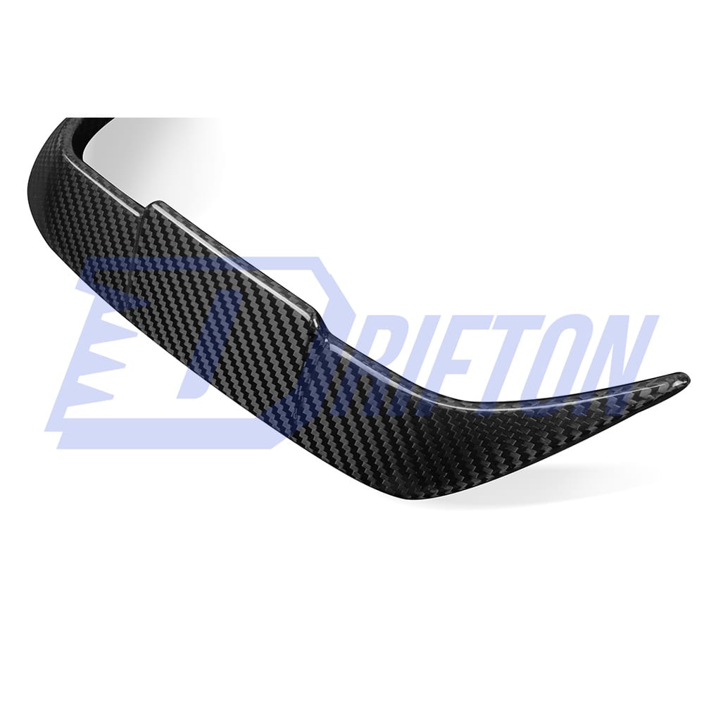 SQ Style Dry Carbon Fiber Rear Bumper Side Canards For BMW X3 G01 G08 LCI 2022-2024