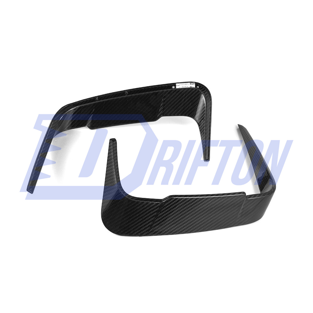SQ Style Dry Carbon Fiber Side Fender Trim For BMW X3 G01 G08 X4 G02 LCI 2022-2024